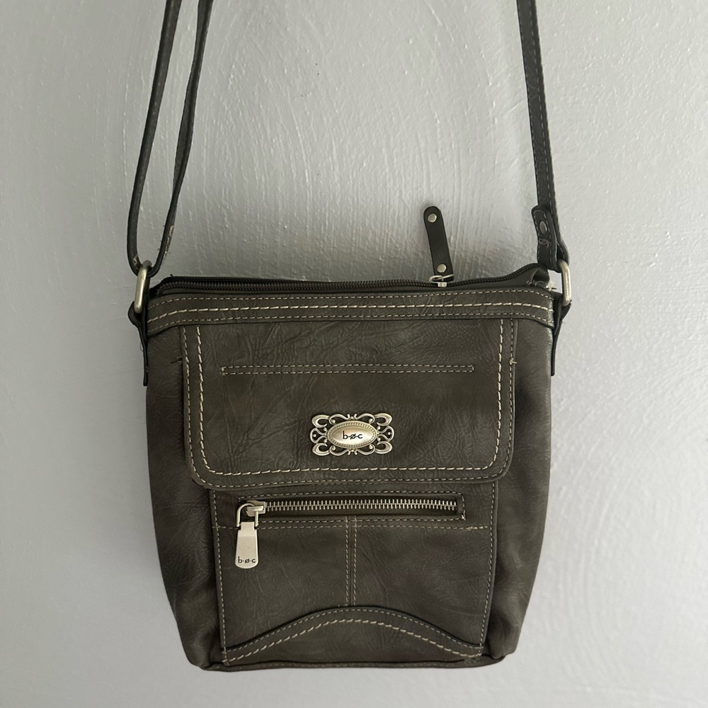 Born on Concept Gray Crossbody Bag